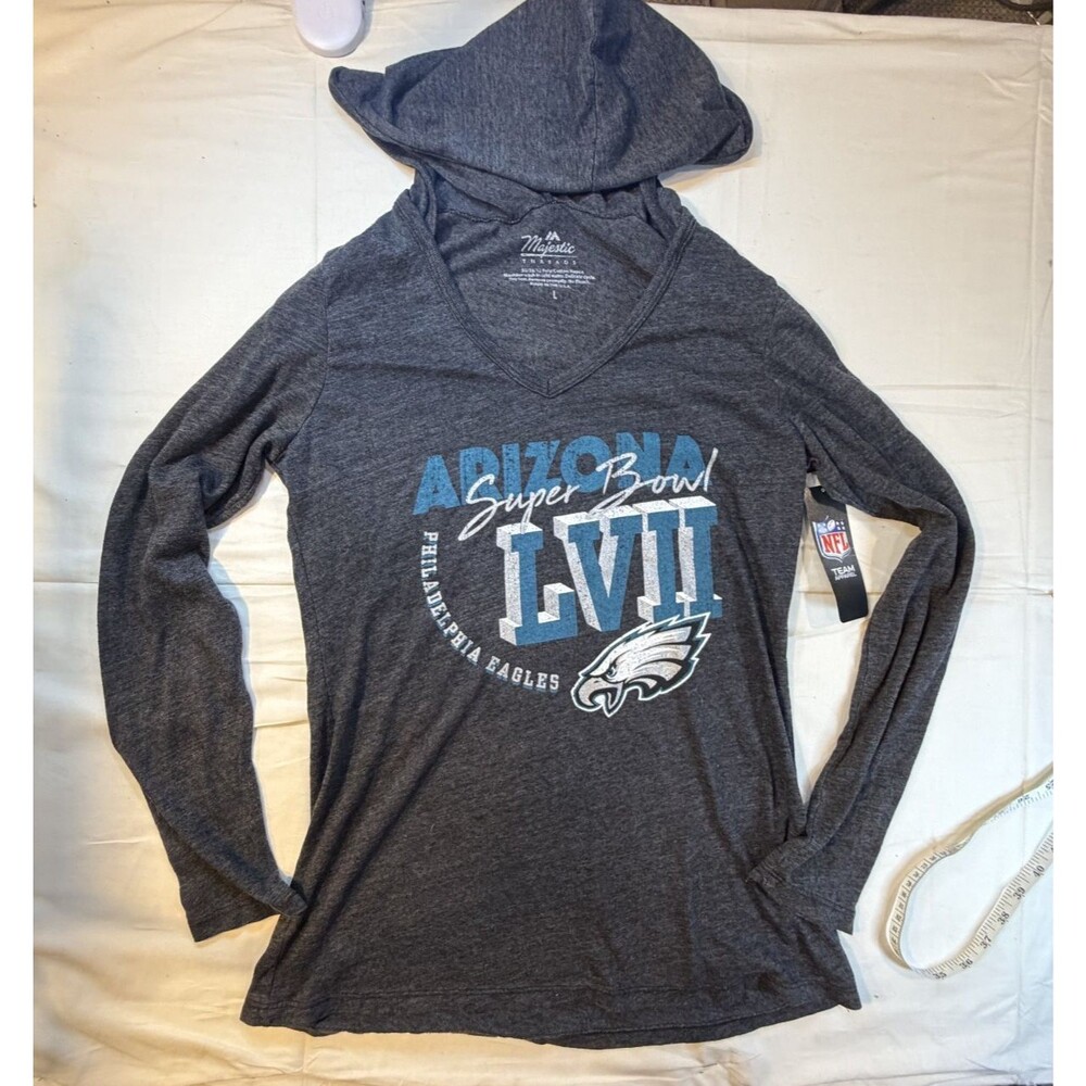 🦅 Philadelphia Eagles NFL Super Bowl LII 52 Pullover Long Sleeve T-Shirt
